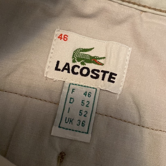 Lacoste Pants Men's 46 - Picture 6 of 7